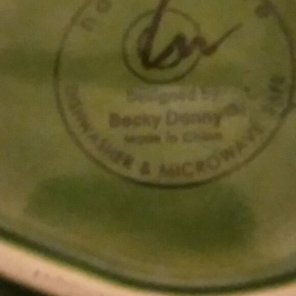 Set of Becky Denny Leaf Plates - Picture 4 of 5